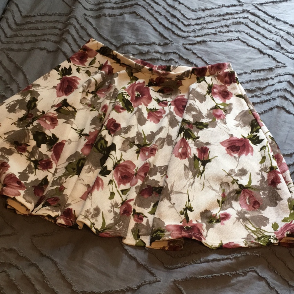 Floral skirt
